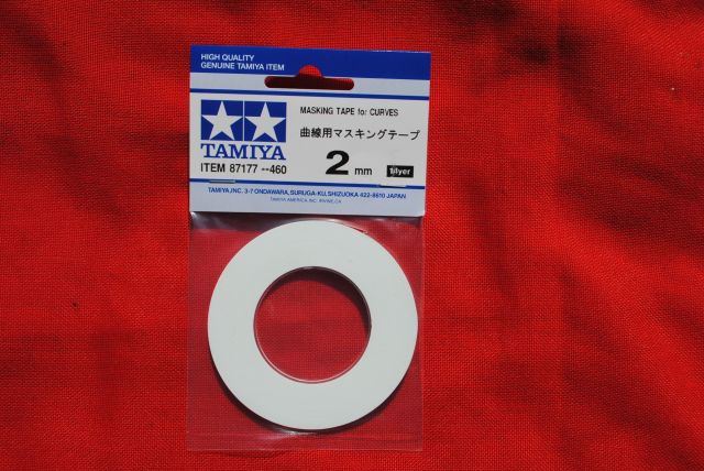 Tamiya 87177 Masking Tape 2mm for CURVES